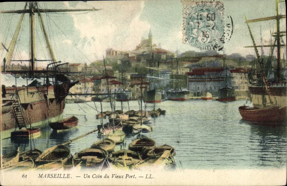 Marseille — Ein Eckchen des Alten Hafens — LL. — Nr. 61 - Vorderseite