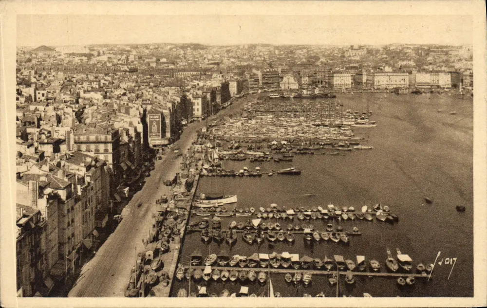 Marseille (Bouches-du-Rhône) — Der alte Hafen — Les Éditions d'Art YVON, Paris - Vorderseite