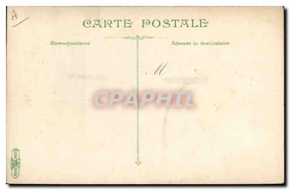 Marseille - Die Ölplattform — L. V. — n° 58 - Rückseite