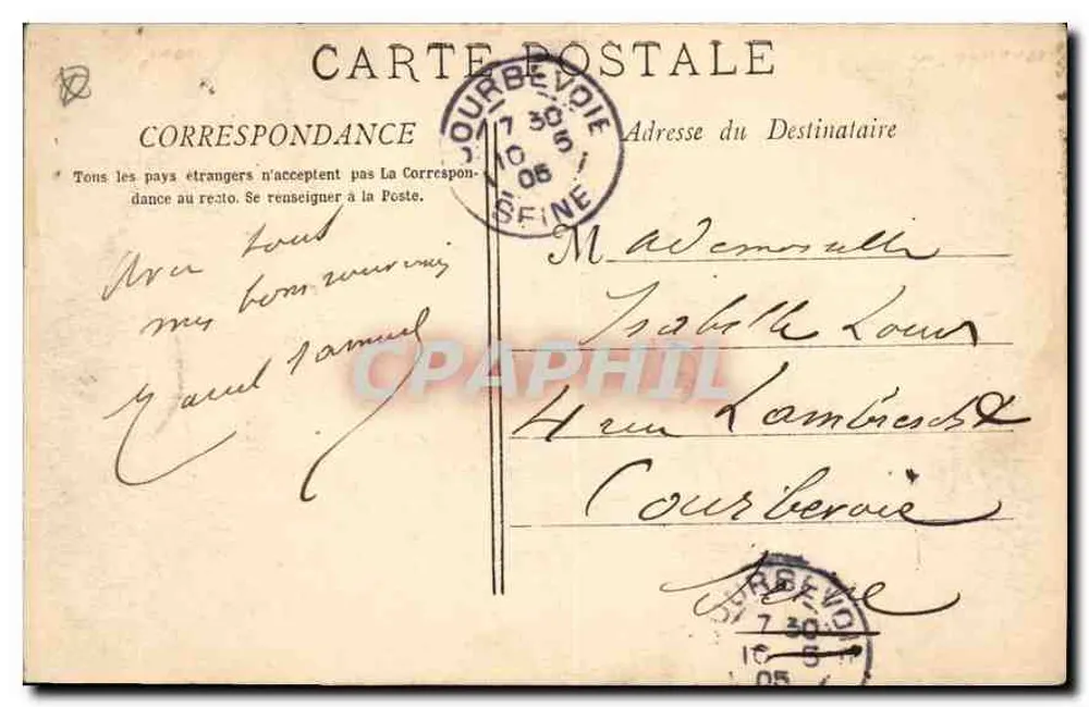 Marseille — Interior del Puerto — Editor: Le Téboud, Marsella - Reverso