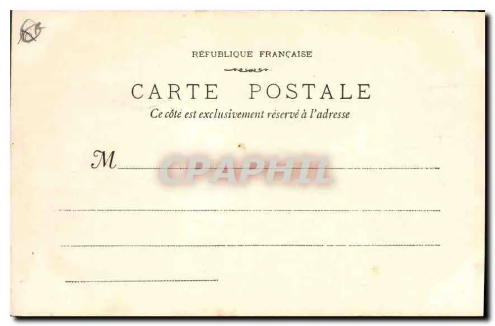 Marseille - Tartane, die in den Hafen einläuft — Verlag E. Lecorné, Nr. 1132 - Rückseite