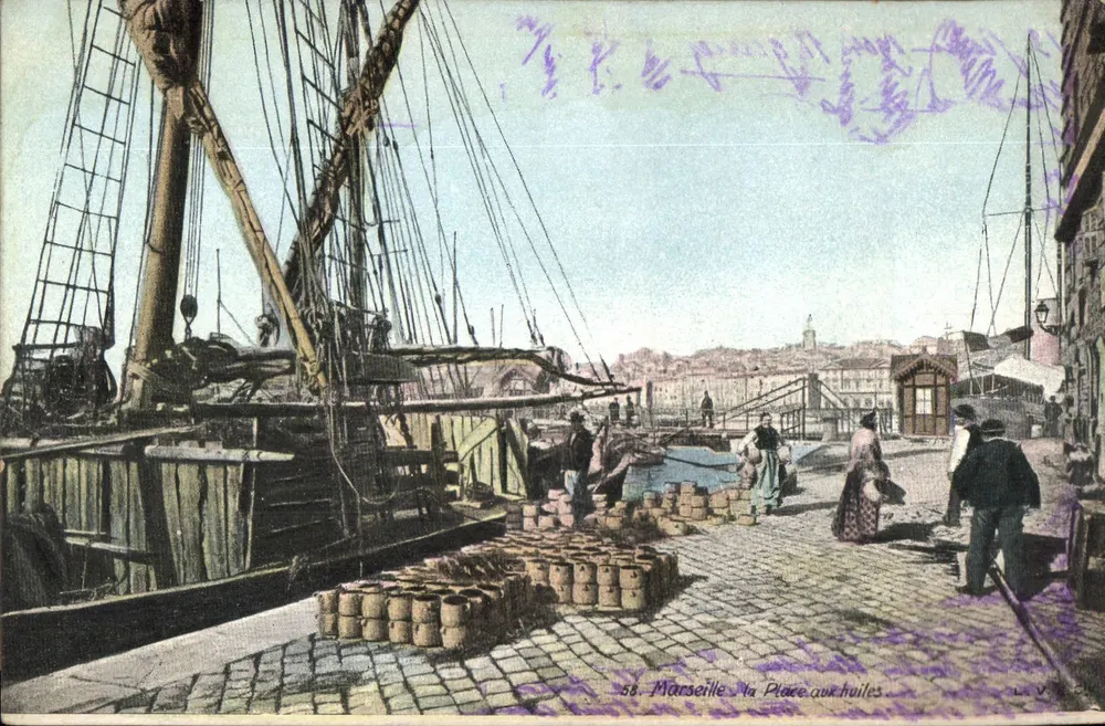 Marseille — Die Ölplaz — L.V. & Cie - Vorderseite