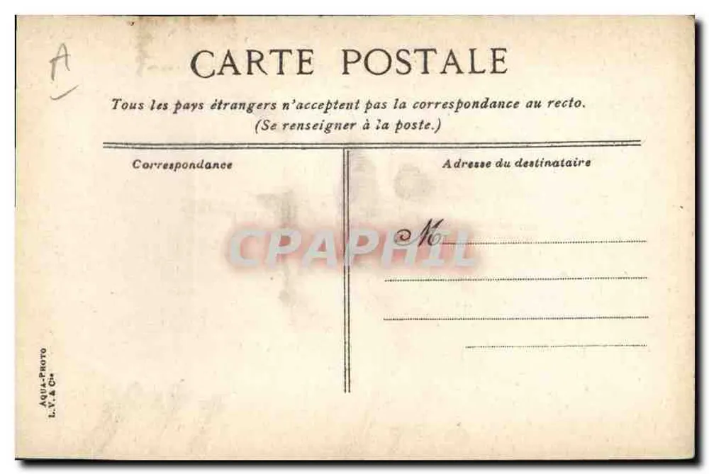 Marseille — Die Ölplaz — L.V. & Cie - Rückseite