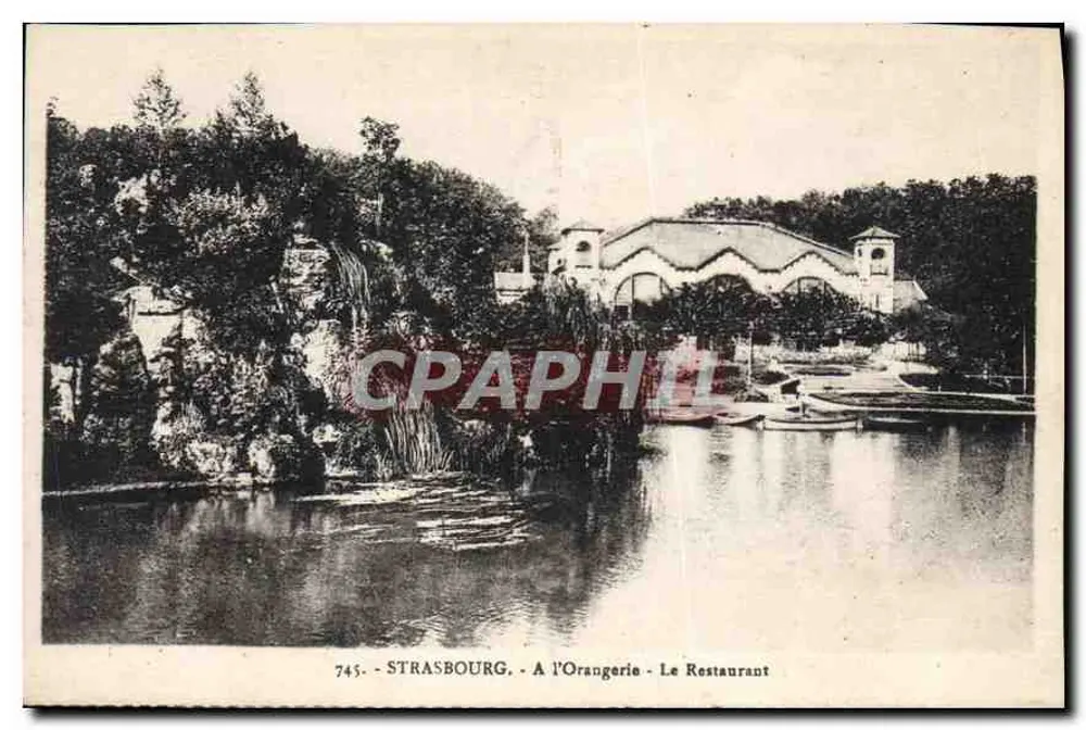 Strasbourg - A Orangerie - O Restaurante — n°745 - Frente