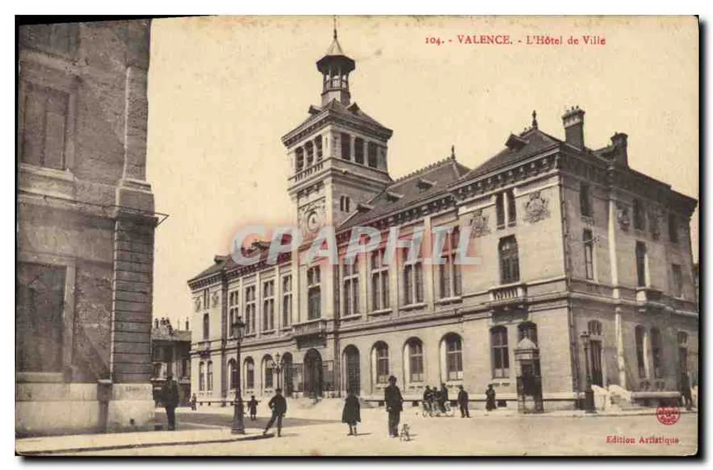 Valência - O Hotel de Ville — Edição Artística, n° 104 - Frente