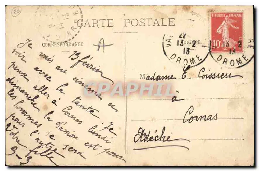 Valência - O Hotel de Ville — Edição Artística, n° 104 - Verso
