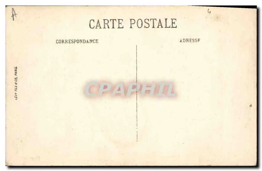 Valence — Visão tirada das Granges — Selecta - Verso