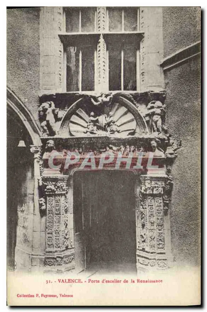 Valence - Renaissance-Treppeneingang — Sammlung P. Peyrouse, n°31 - Vorderseite