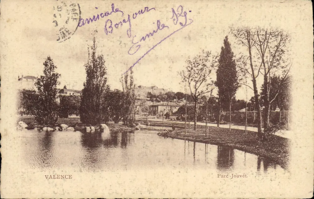 Valence — Parc Jouvét — editor Collinet, P. Payrouse - Frente