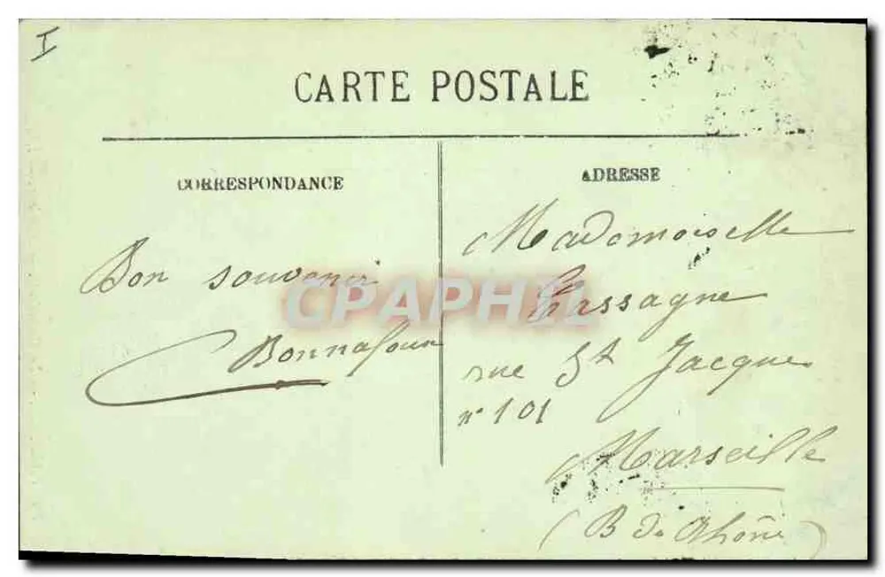 Valence — A Catedral — Interior — LL, n°80 - Verso