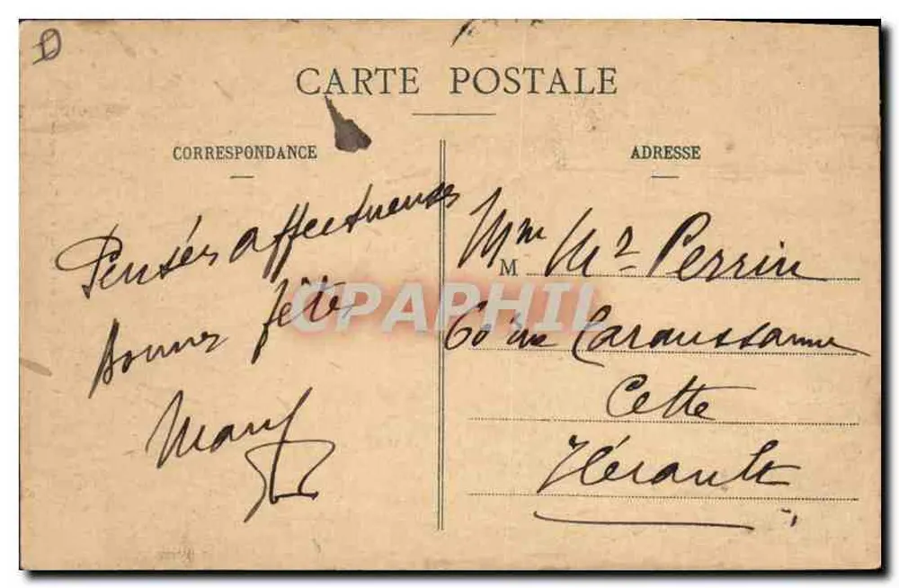 Valence - Ponte rustica no Parc Jouvet — Coleção P. Peyrouze, n° 484 - Verso