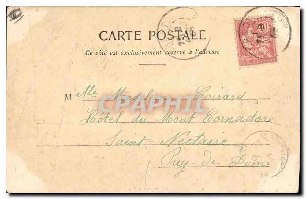DIE (Drôme) - A Porta St-Marcel — Editor L. Jambou, Die - Verso