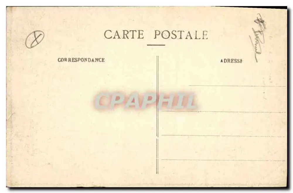 Combe-Laval — Ansicht von Combe-Laval - P. L. - Rückseite