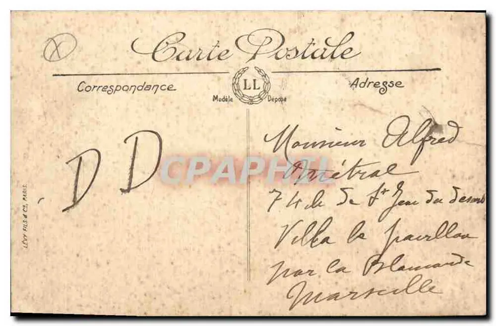 Valência — O Hotel de Ville — LL - Verso