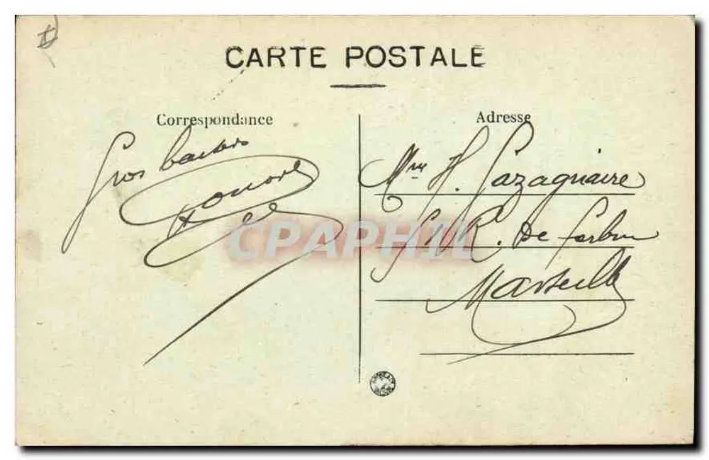 Valence — Praça e Estátua de Championnet — E. R. - Verso