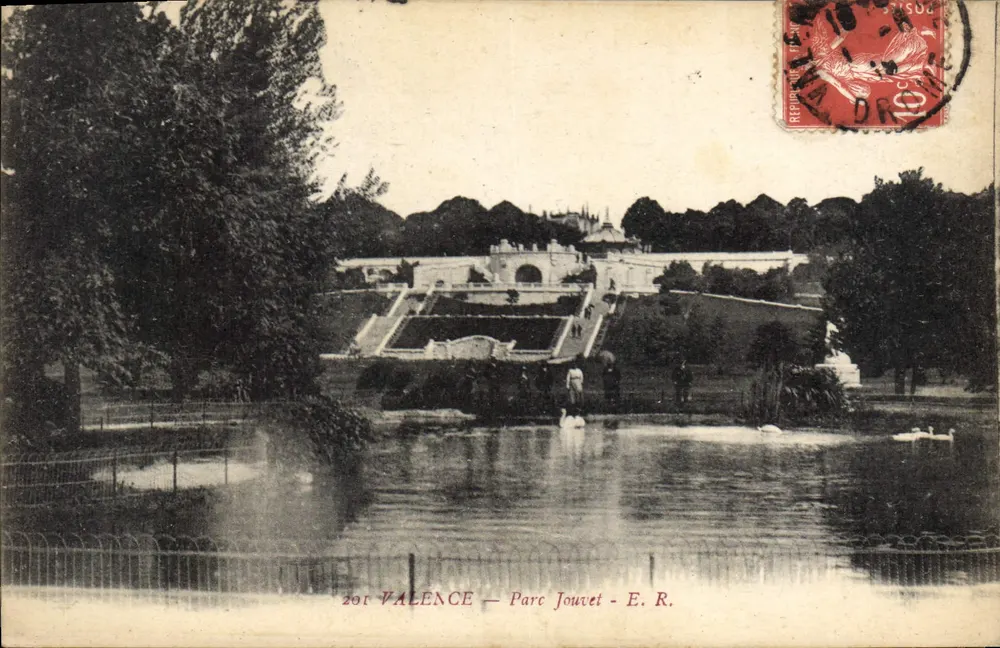 Valence — Parc Jouvet — E.R. - Frente