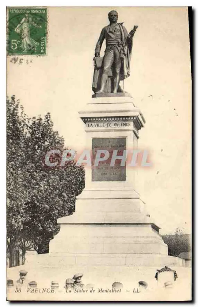 Valência — A Estátua de Montalivet — LL - Frente