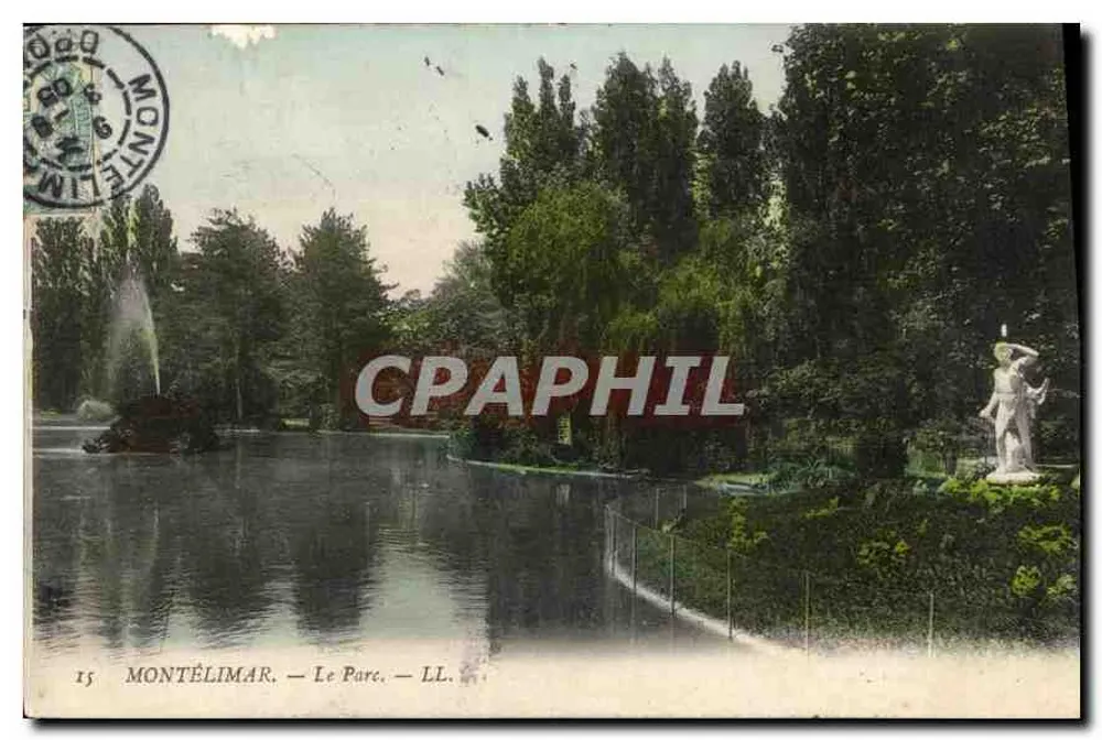 Montélimar — O Parque — LL. — Editor LL. n°15 - Frente