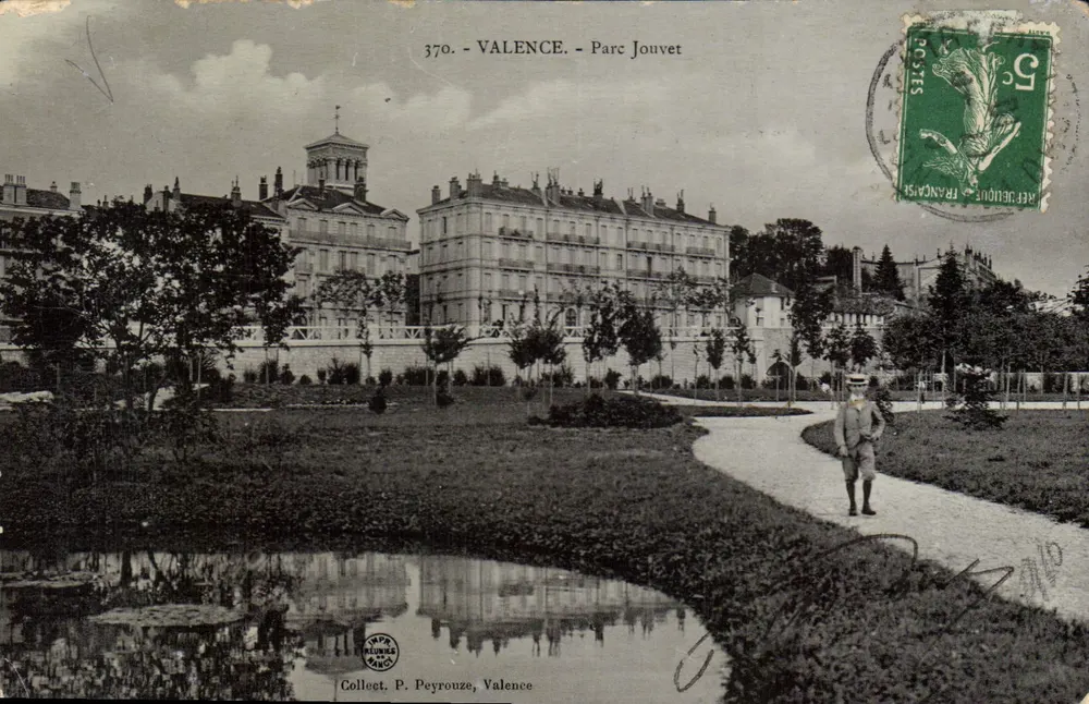Valence - Parc Jouvet — Coleção P. Peyronze, n°370 - Frente