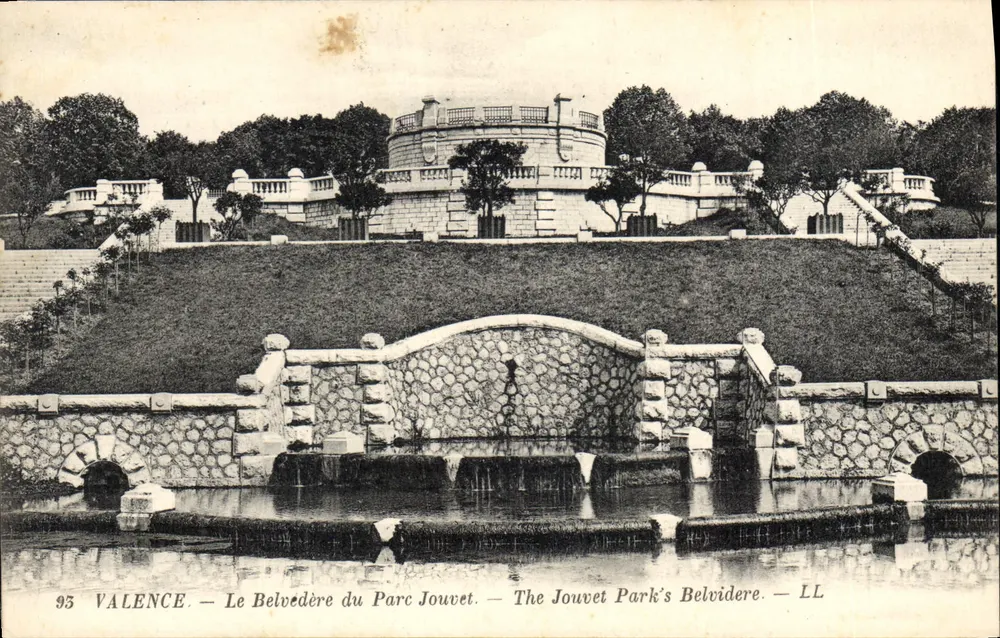 Valence — Der Belvédère des Parc Jouvet — LL - Vorderseite
