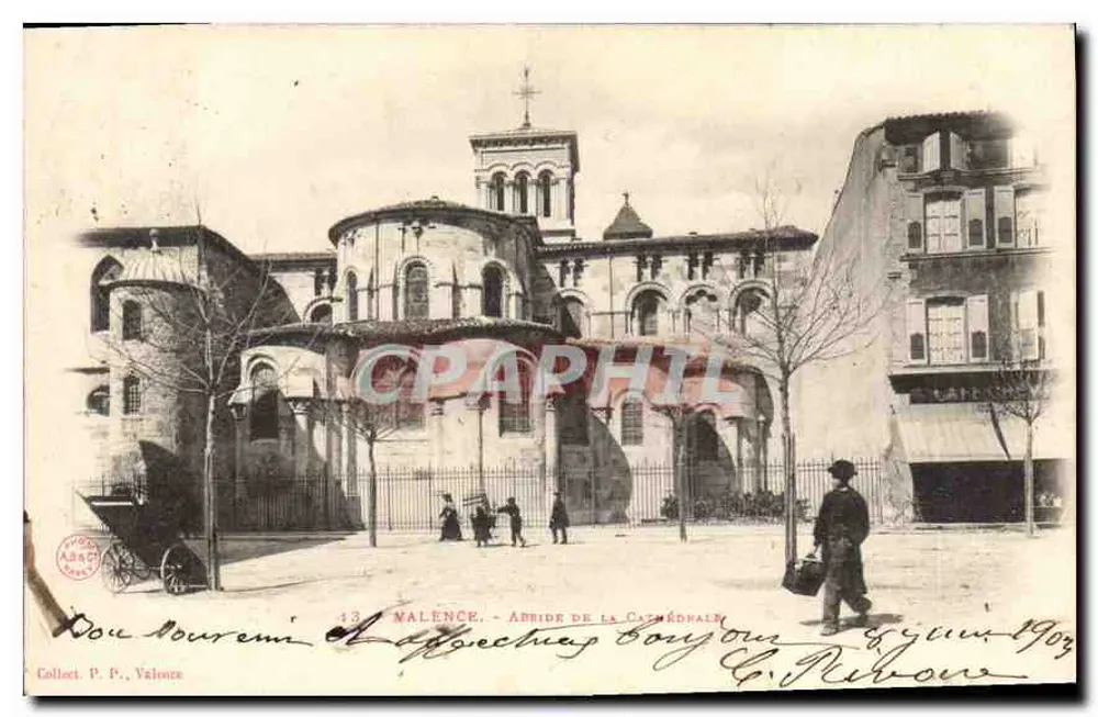 Valence - Abadia da Catedral — Collect. P. P., Valence - Frente