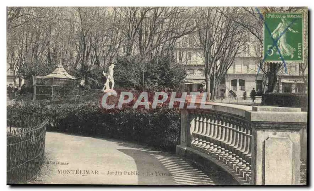 Montélimar — Jardim Público — A Terrasse - Frente