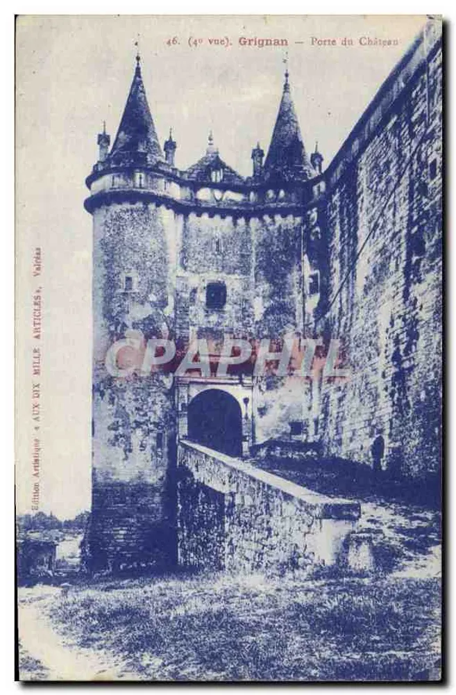 ग्रिग्नान - किला का द्वार - आर्टिफिशियल एडिशन & ऑस डिक्स मिल आर्टिकल्स, वैलेंस - आगे