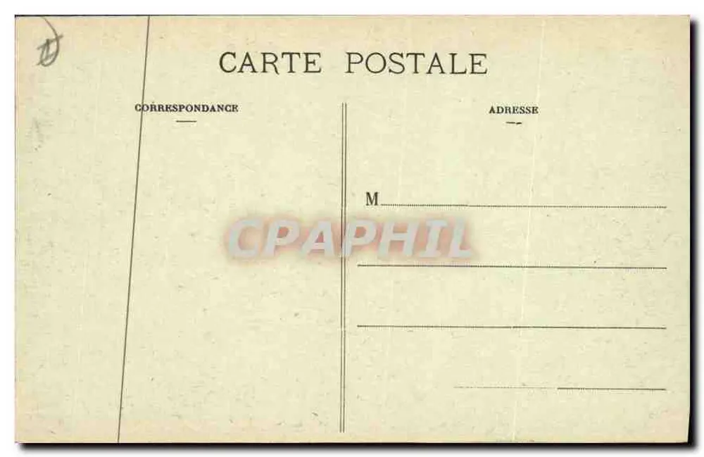 Valence - Parc Jouvet — vista do parque com escadas e edifícios — editor desconhecido, n° 45 - Verso