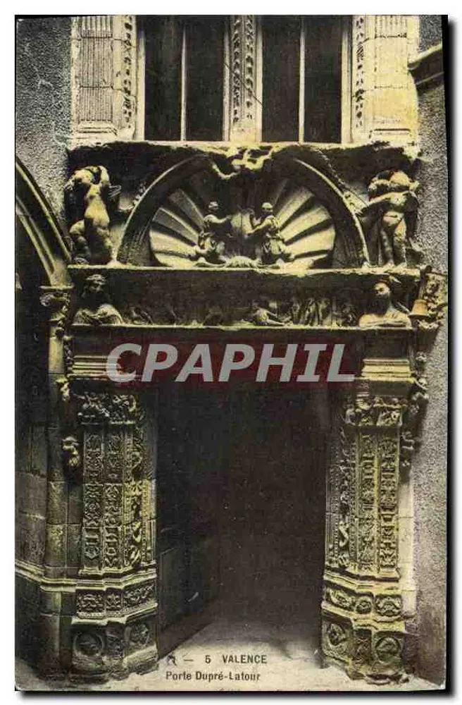 Porta Dupré-Latour — Valence — editor anônimo, n° 5 - Frente