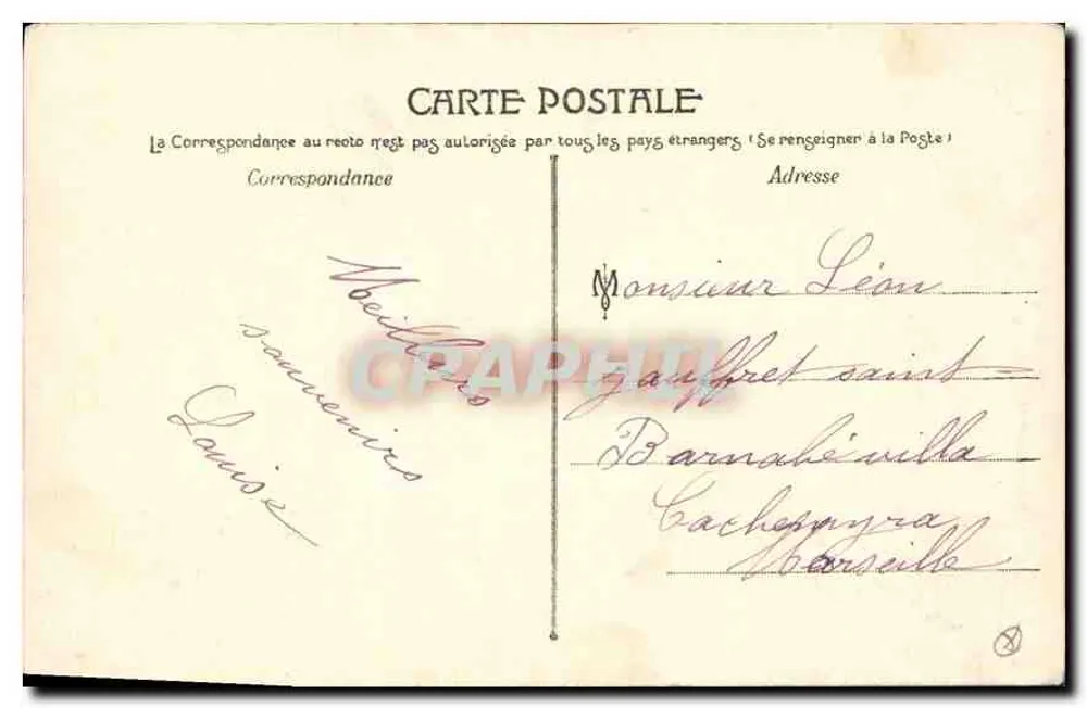 Porta Dupré-Latour — Valence — editor anônimo, n° 5 - Verso