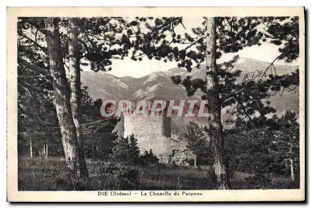 Die (Drôme) — La Capilla de Purgnon — Graphphil - Anverso