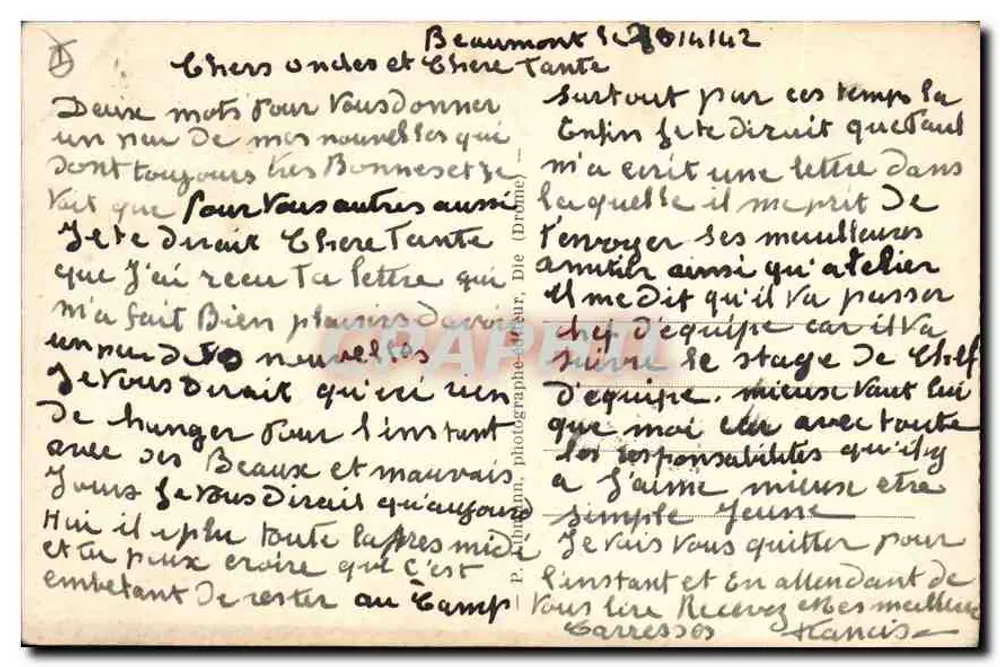 Die (Drôme) — La Capilla de Purgnon — Graphphil - Reverso