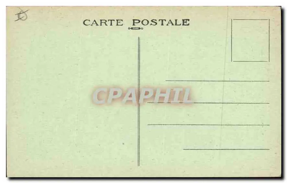 Grignan — Entrada do Castelo — Lit. F. Baume - Montélimar - Verso