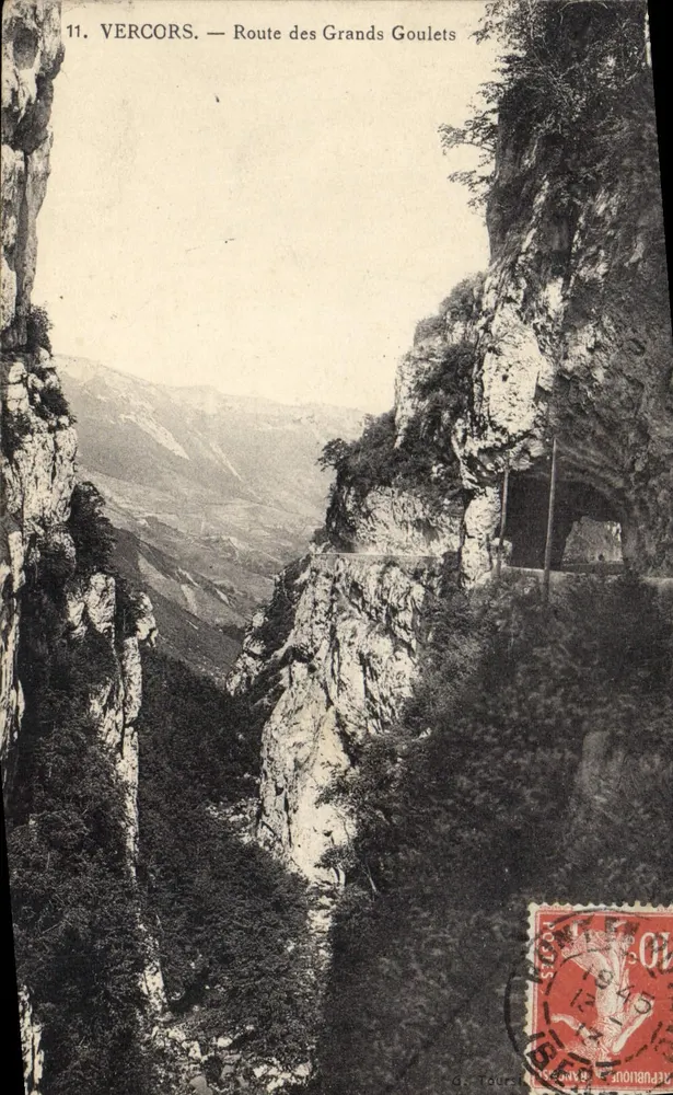 Vercors — Trasa Grands Goulets — Wydawca: Sébastien, nr 11 - Awers