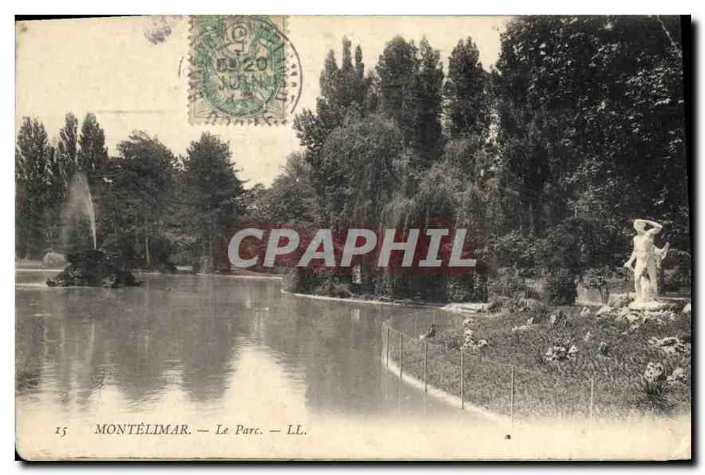 Montélimar — Le Parc — LL. — éditeur LL. - Frente