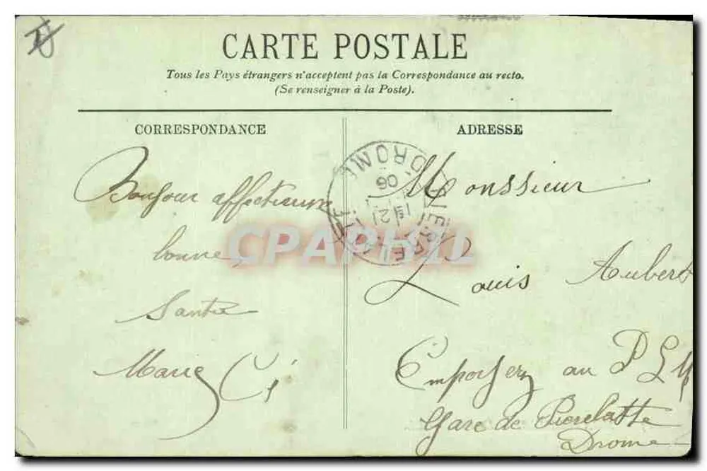 Montélimar — Le Parc — LL. — éditeur LL. - Verso