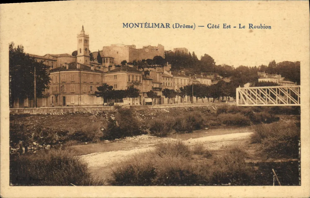 Montélimar (Drôme) — Oostzijde — Le Roubion - Voorkant