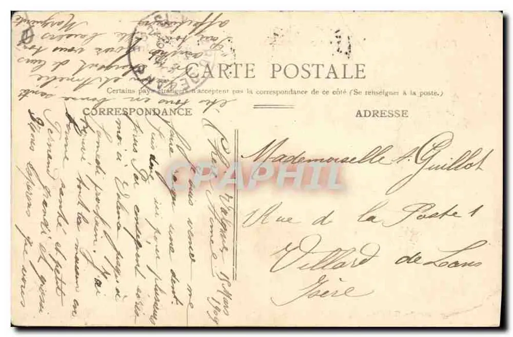 Valência — A Fonte no Parc Jouvet — editor não identificado, número de série 64 - Verso