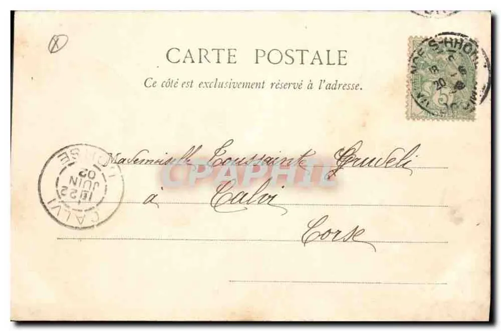 Vue de Valence-sur-Rhône — éditeur Collect. P. P., Valence - Verso