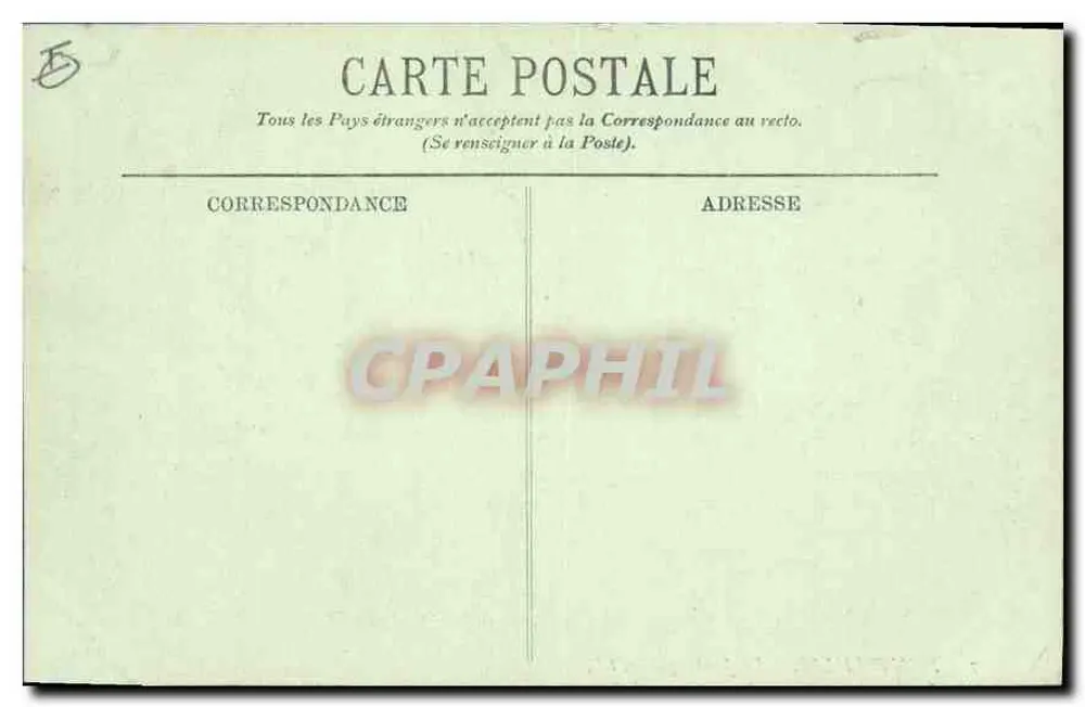 Montélimar — O Jardim Público — LL. n°7 - Verso