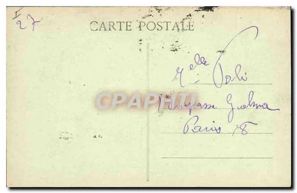Innenansicht der Kapelle Saint-Louis — Dreux (Eure-et-Loir) — G. Foucault, Verlag Dreux, Nummer 40 - Rückseite