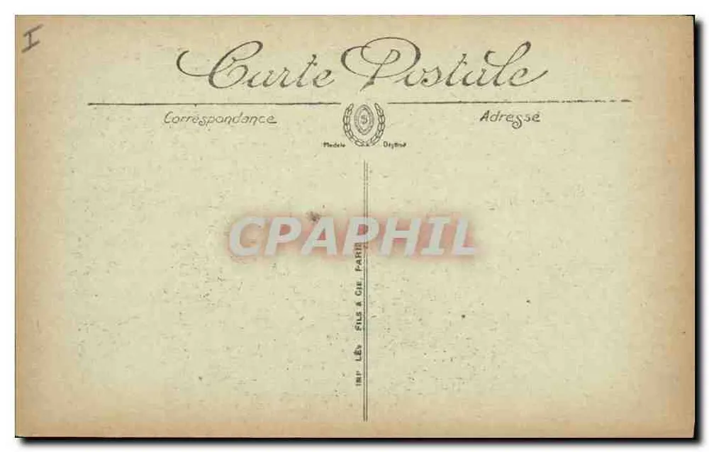Dreux - O Hotel de Ville — Editor Au Progrès, n°24 - Verso