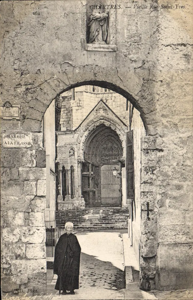 Chartres — Vieille Rue Saint-Yves — Marghe à la Filasse - Vorderseite