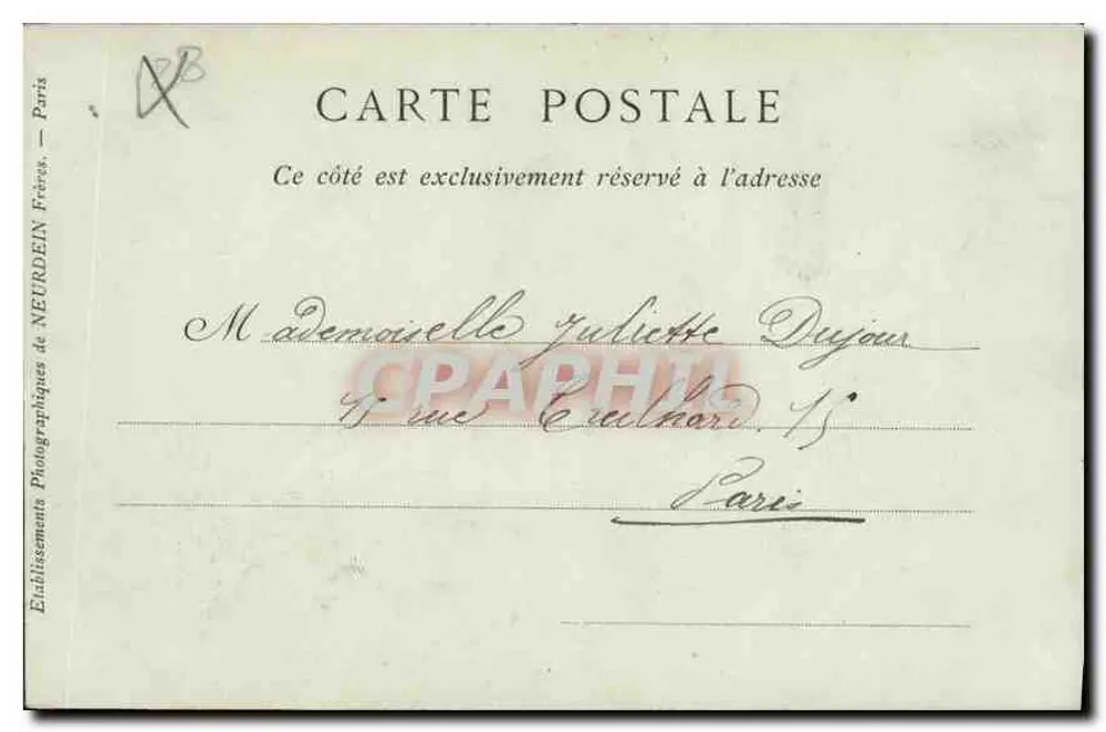 Chartres — La Cattedrale, vista presa da Cachembach — Marc Leauncoup, Collections ND Phot - Verso