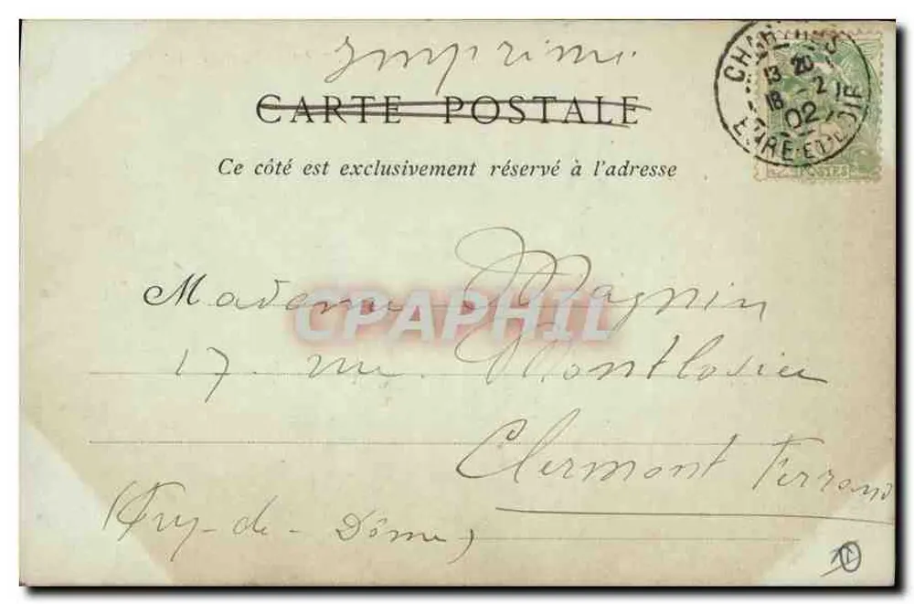 Chartres - A Porta Guillaume - ND Pbot - Verso