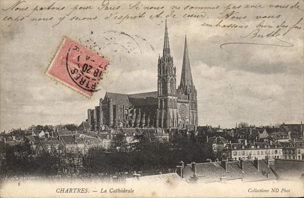Chartres — A Catedral — Collections ND Phot - Frente
