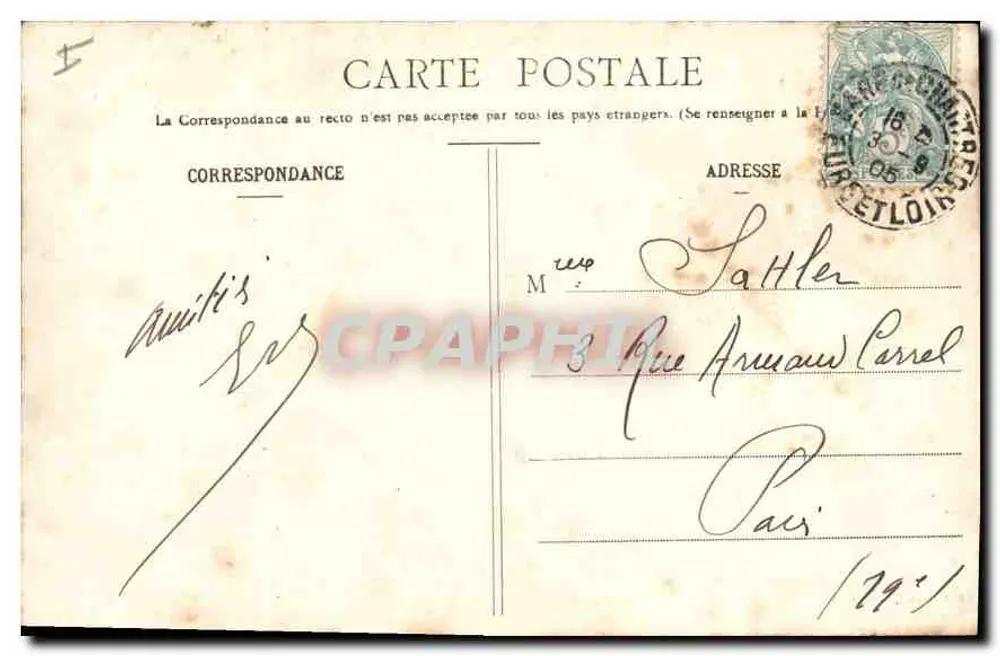 Chartres - A Porta Guillaume (século XIV) — Ch. Foucault, editor Denox - Verso