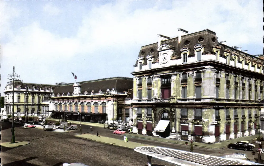 Estação Saint-Jean — Bordeaux — Edições La Cigogne - Frente