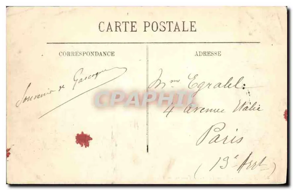 Bordeaux — El Gran Teatro —n°43 - Reverso