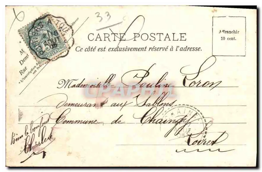 Bordeaux — Der Brücke von Bastide — Westseite — V.P. Paris 66 - Rückseite